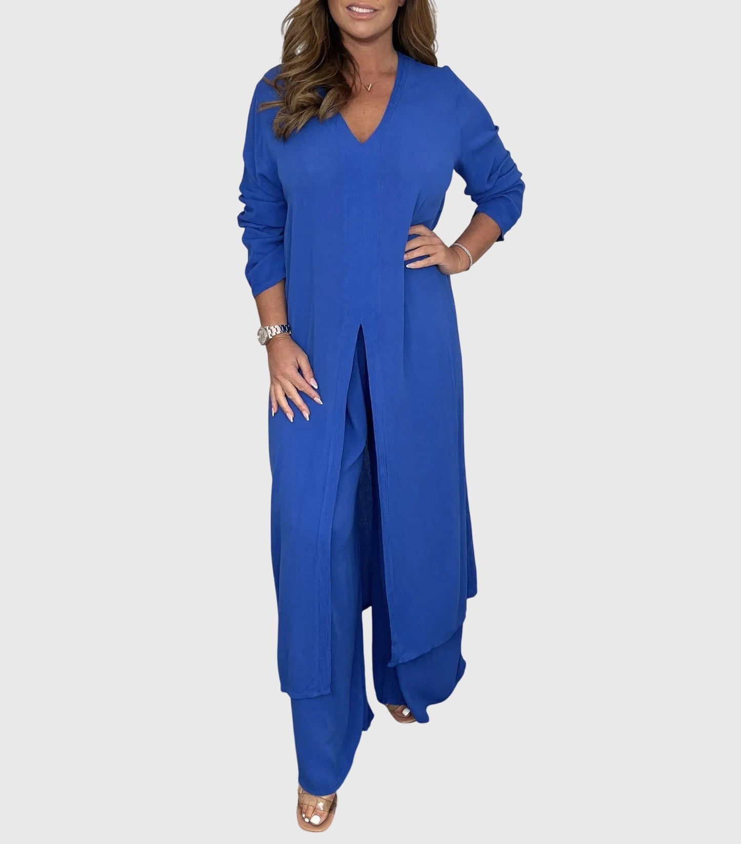 Maya | Women's Two Piece Vest and Pants Matching Set