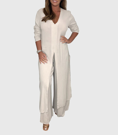 Maya | Women's Two Piece Vest and Pants Matching Set
