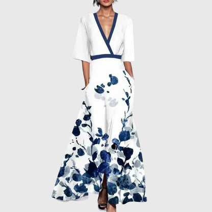 Megan | Elegant Floral Maxi Dress