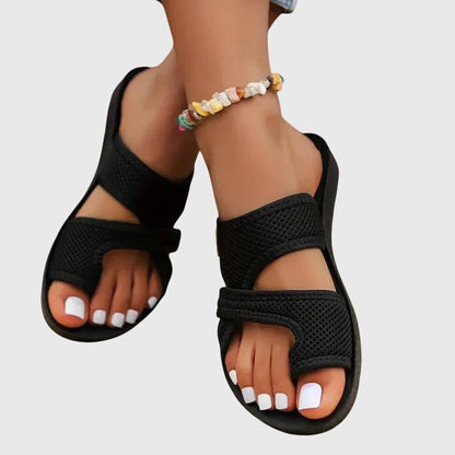 Mia | Orthopedic Slip On Flat Sandals