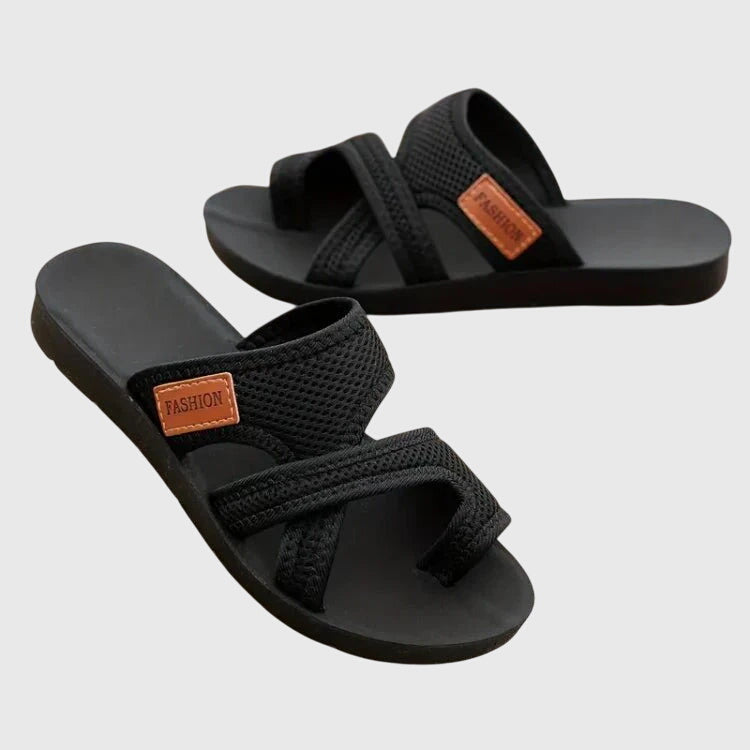 Mia | Orthopedic Slip On Flat Sandals
