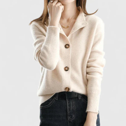 Natalie | Classic Button Up Cardigan
