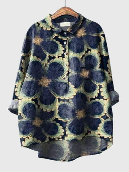 Nora | Floral Print Blouse Shirt