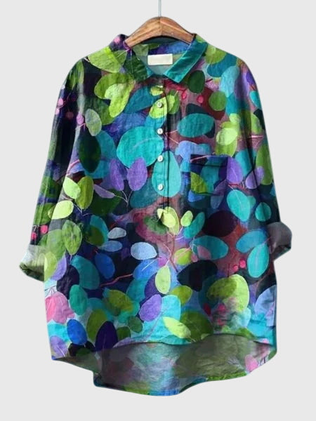 Nora | Floral Print Blouse Shirt