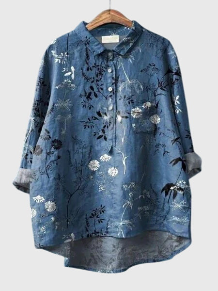 Nora | Floral Print Blouse Shirt
