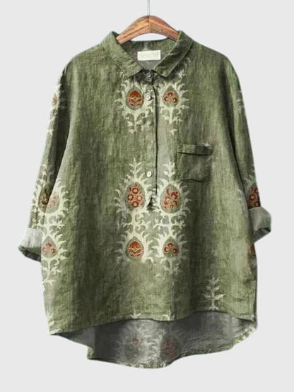 Nora | Floral Print Blouse Shirt