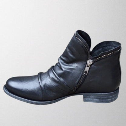 Nora | Zip Trim Ankle Boot
