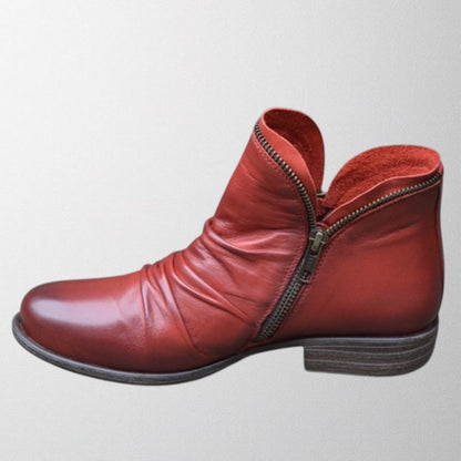 Nora | Zip Trim Ankle Boot