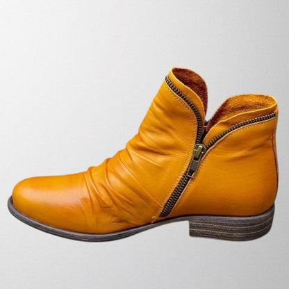 Nora | Zip Trim Ankle Boot