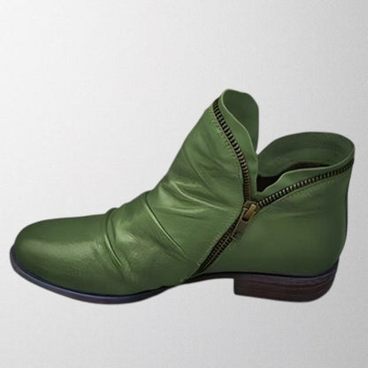 Nora | Zip Trim Ankle Boot