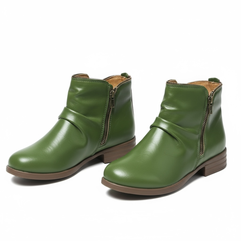 Nora | Zip Trim Ankle Boot