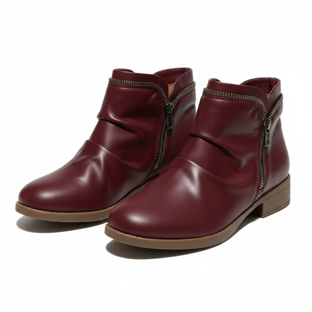 Nora | Zip Trim Ankle Boot