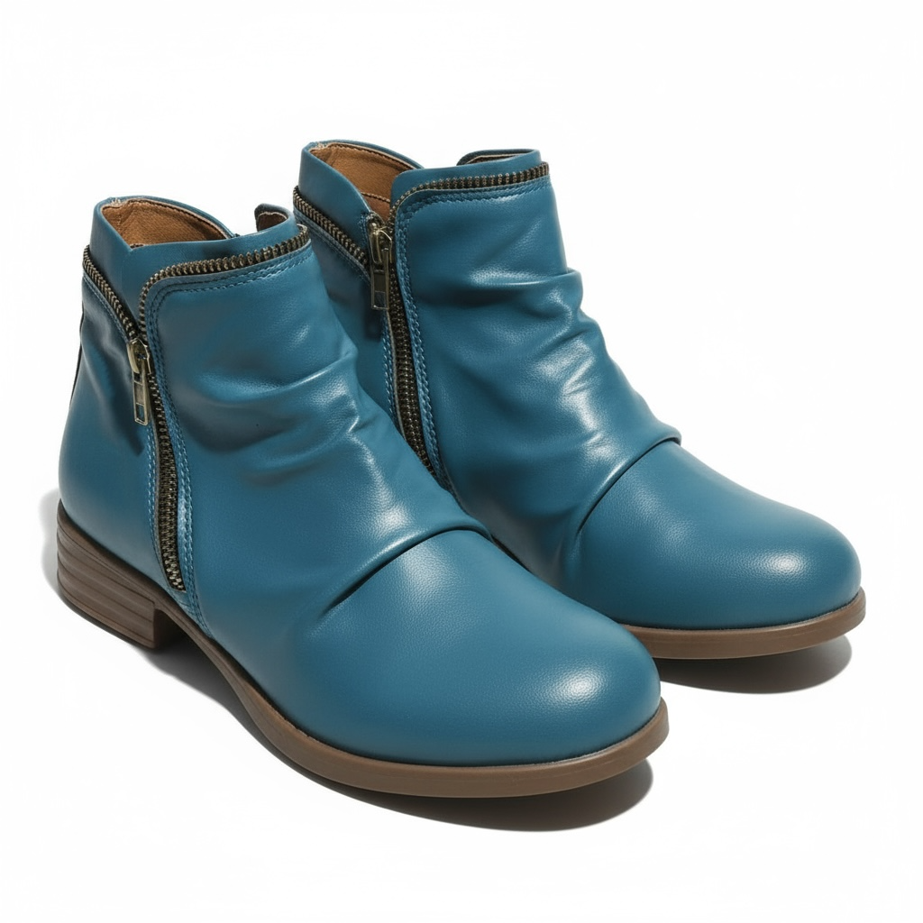 Nora | Zip Trim Ankle Boot