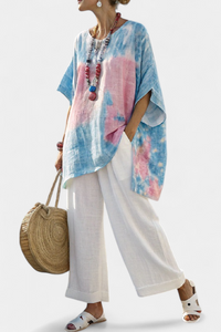 Diana | Comfortable Wide Leg Pants Matching Set