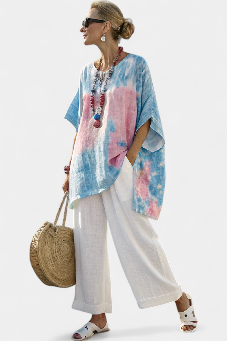 Diana | Comfortable Wide Leg Pants Matching Set