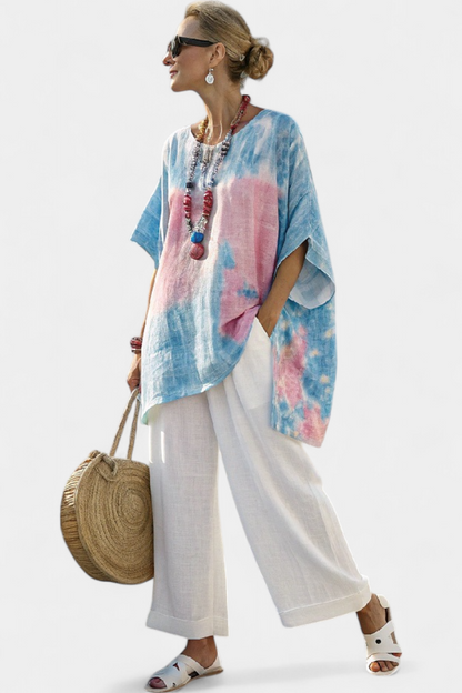 Diana | Comfortable Wide Leg Pants Matching Set