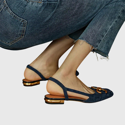 Olivia | Elegant Orthopedic Slingback Sandals