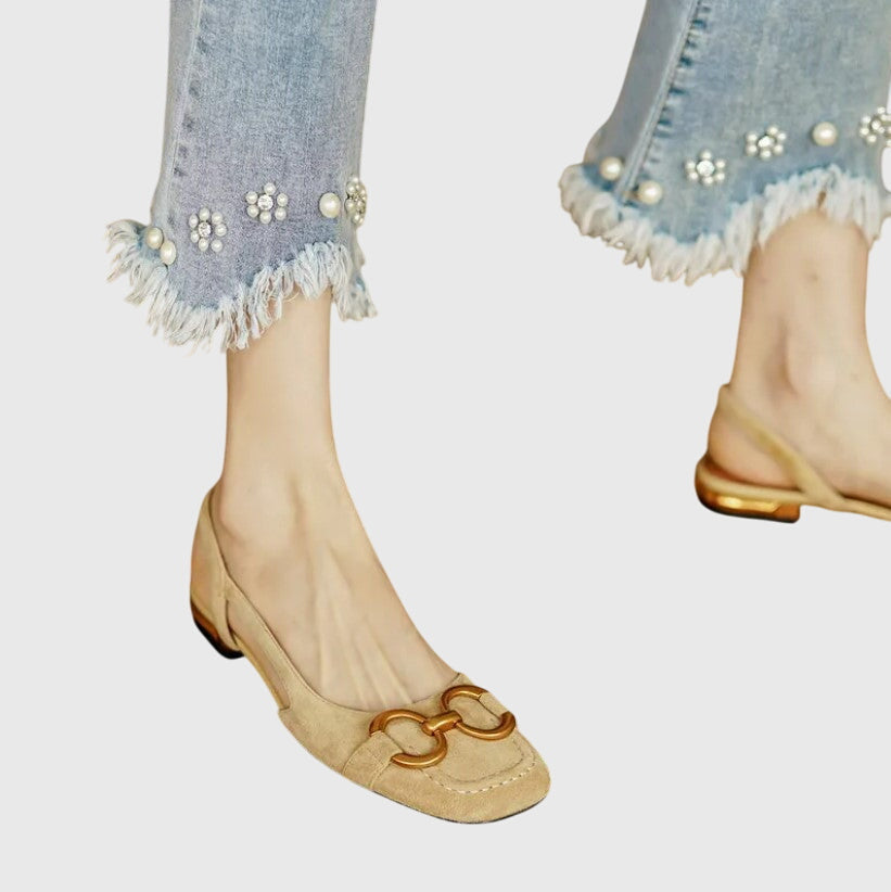 Olivia | Elegant Orthopedic Slingback Sandals