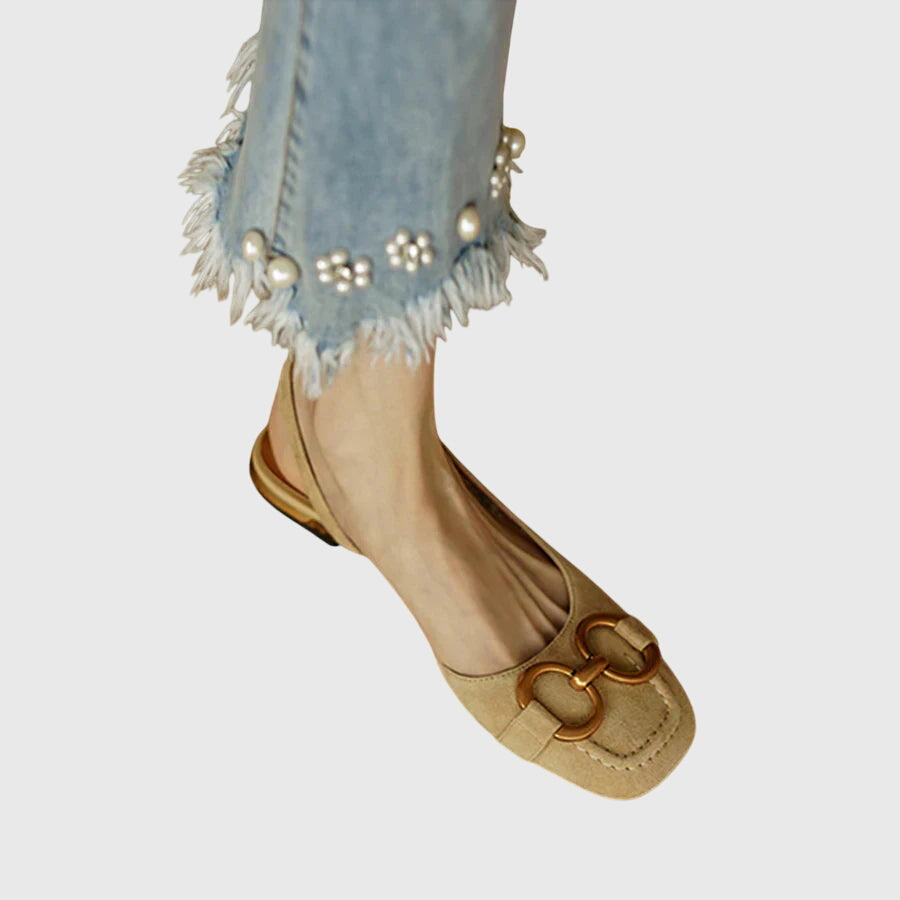 Olivia | Elegant Orthopedic Slingback Sandals