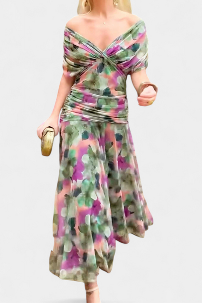 Paige | Artistic V-Neck Maxi Dress