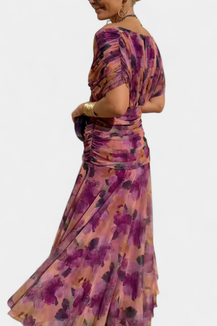 Paige | Artistic V-Neck Maxi Dress