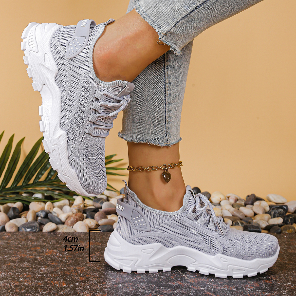 Paige | Orthopedic Chunky Platform Sneakers