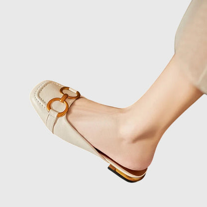 Penelope | Orthopedic Flat Slip On Mules