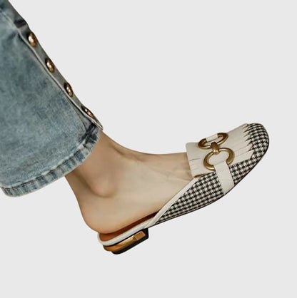 Penelope | Orthopedic Flat Slip On Mules