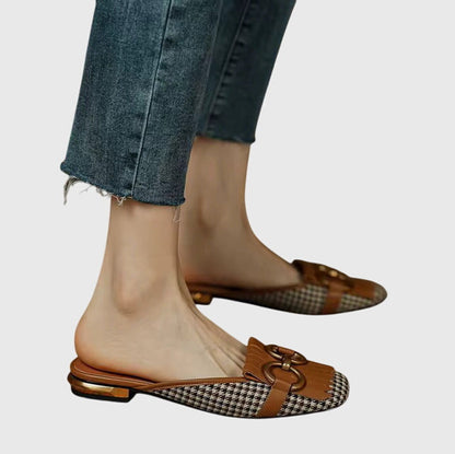 Penelope | Orthopedic Flat Slip On Mules