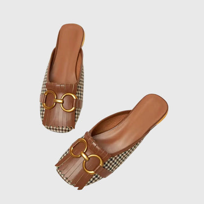 Penelope | Orthopedic Flat Slip On Mules