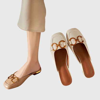 Penelope | Orthopedic Flat Slip On Mules