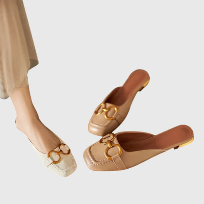 Penelope | Orthopedic Flat Slip On Mules