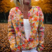 Peyton | Floral Print Cardigan