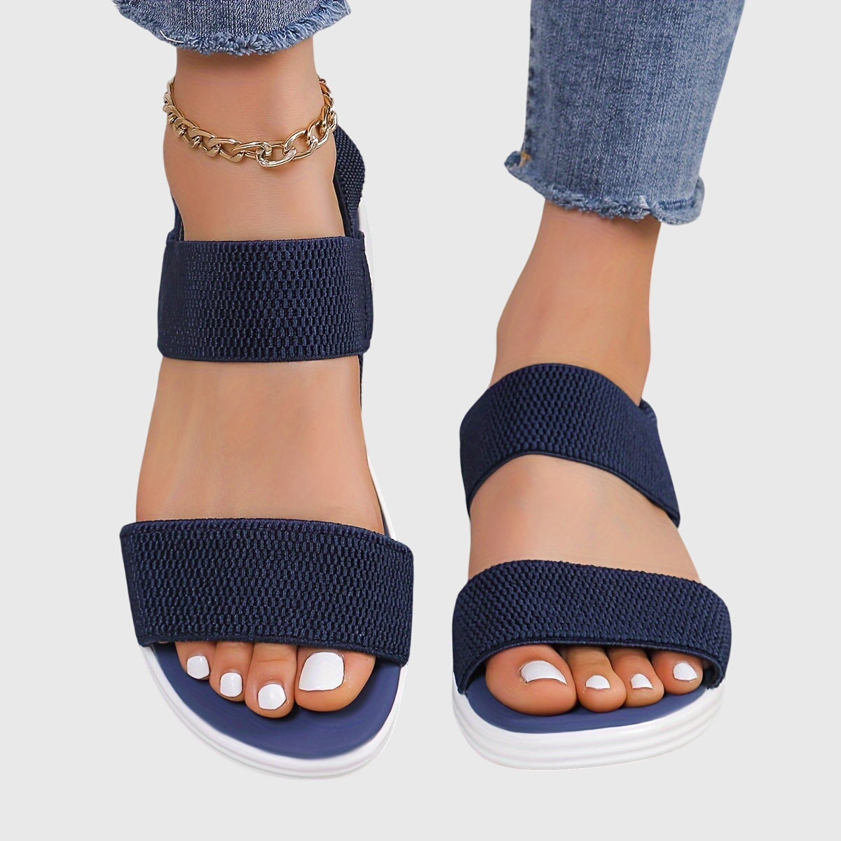 Piper | Orthopedic Strappy Flat Sandals