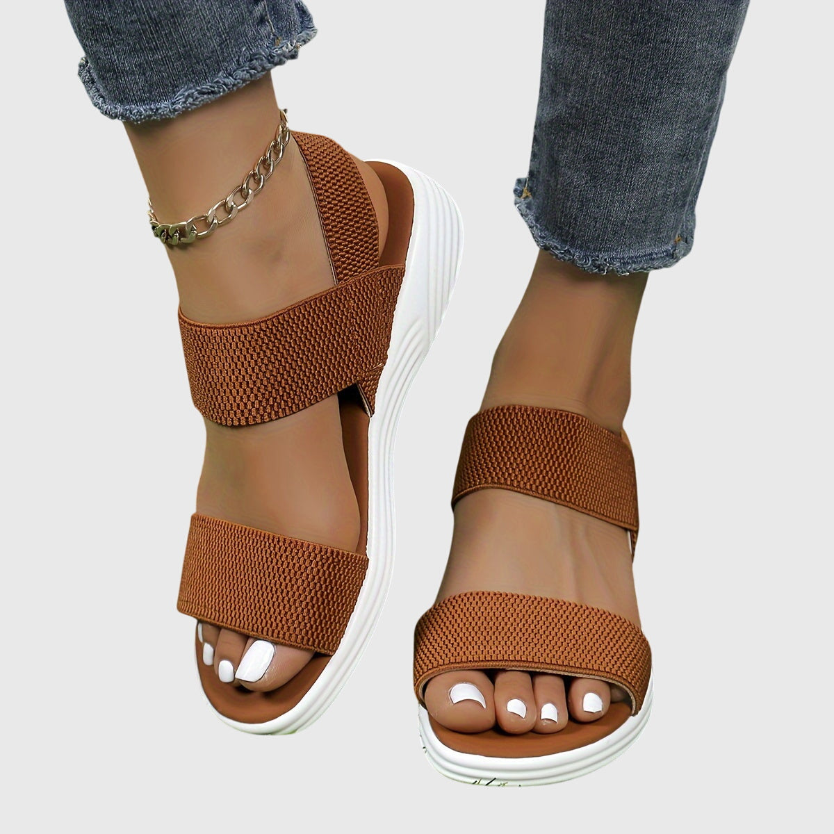Piper | Orthopedic Strappy Flat Sandals