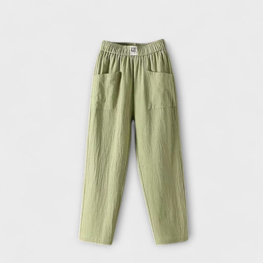 Quinn | Comfortable Tapered Crop Pants