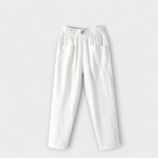 Quinn | Comfortable Tapered Crop Pants