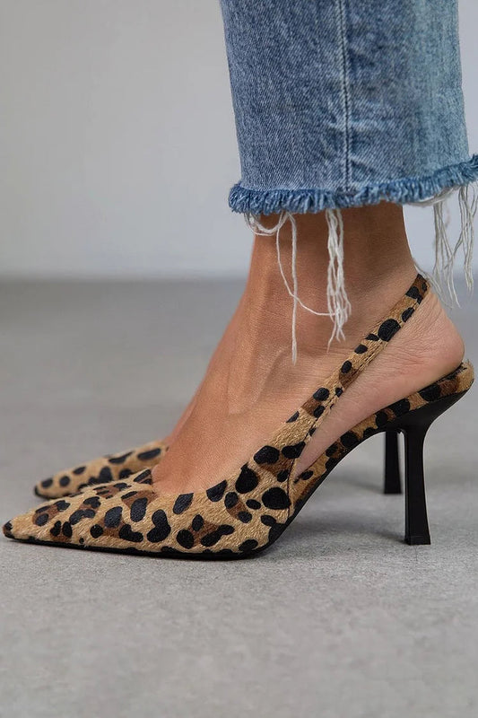 Quinn | Elegant Stiletto Slingback Heels