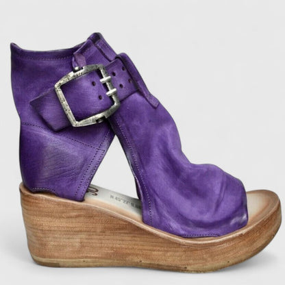 Quinn | Orthopedic High Ankle Wedge Sandals