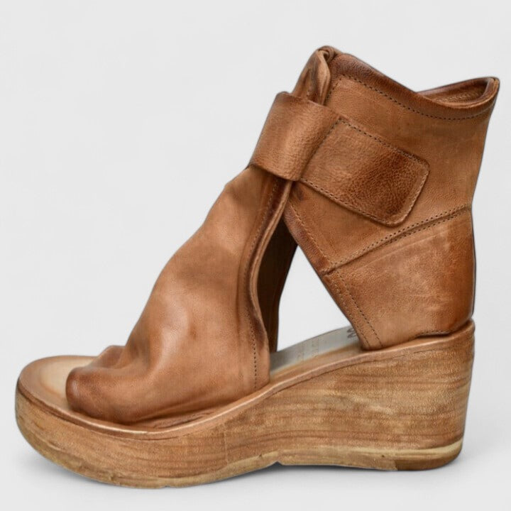 Quinn | Orthopedic High Ankle Wedge Sandals