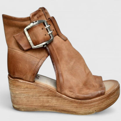 Quinn | Orthopedic High Ankle Wedge Sandals