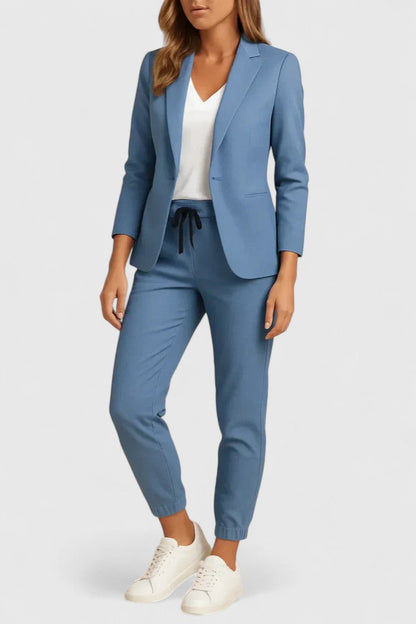 Reagan | Casual Blazer and Jogger Pants Coord Set