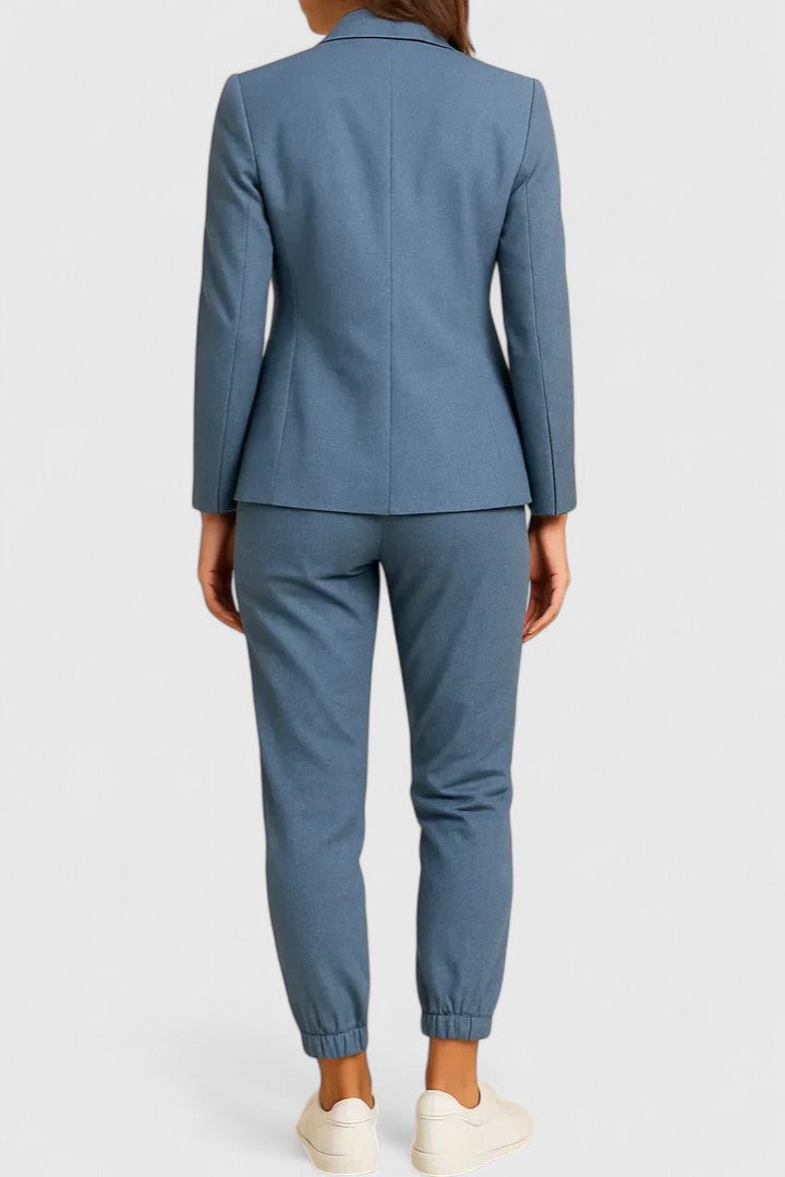Reagan | Casual Blazer and Jogger Pants Coord Set