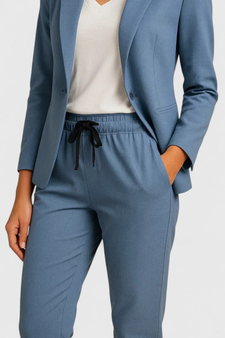 Reagan | Casual Blazer and Jogger Pants Coord Set