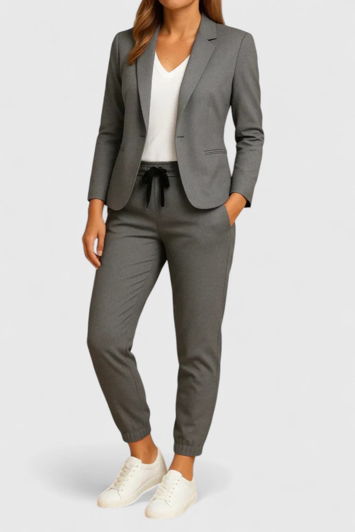 Reagan | Casual Blazer and Jogger Pants Coord Set