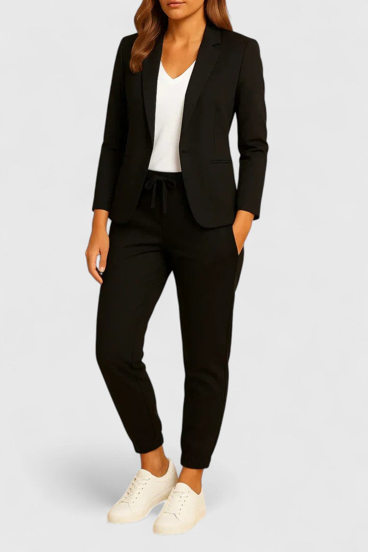 Reagan | Casual Blazer and Jogger Pants Coord Set