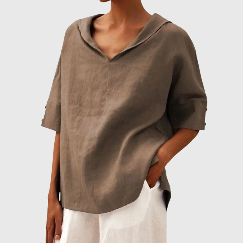 Reagan | Comfortable Lightweight Blouse Shirt