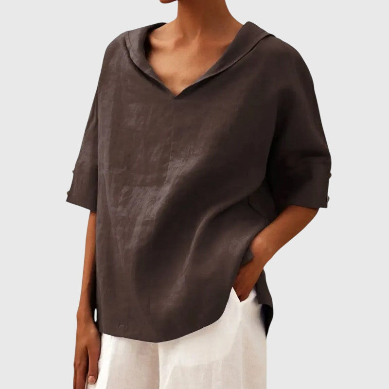 Reagan | Comfortable Lightweight Blouse Shirt