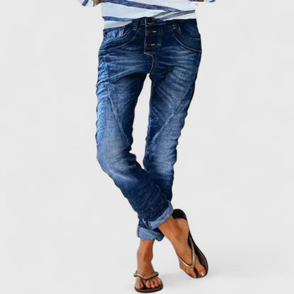 Jade | Stylish Tapered Ankle Jeans Pants