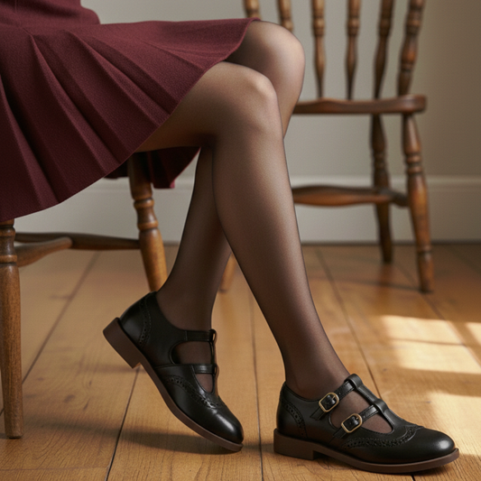 Sadie | Classic Mary Jane Flats